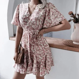 Casual Floral Dress