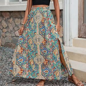 Floral Ethnic Skirt